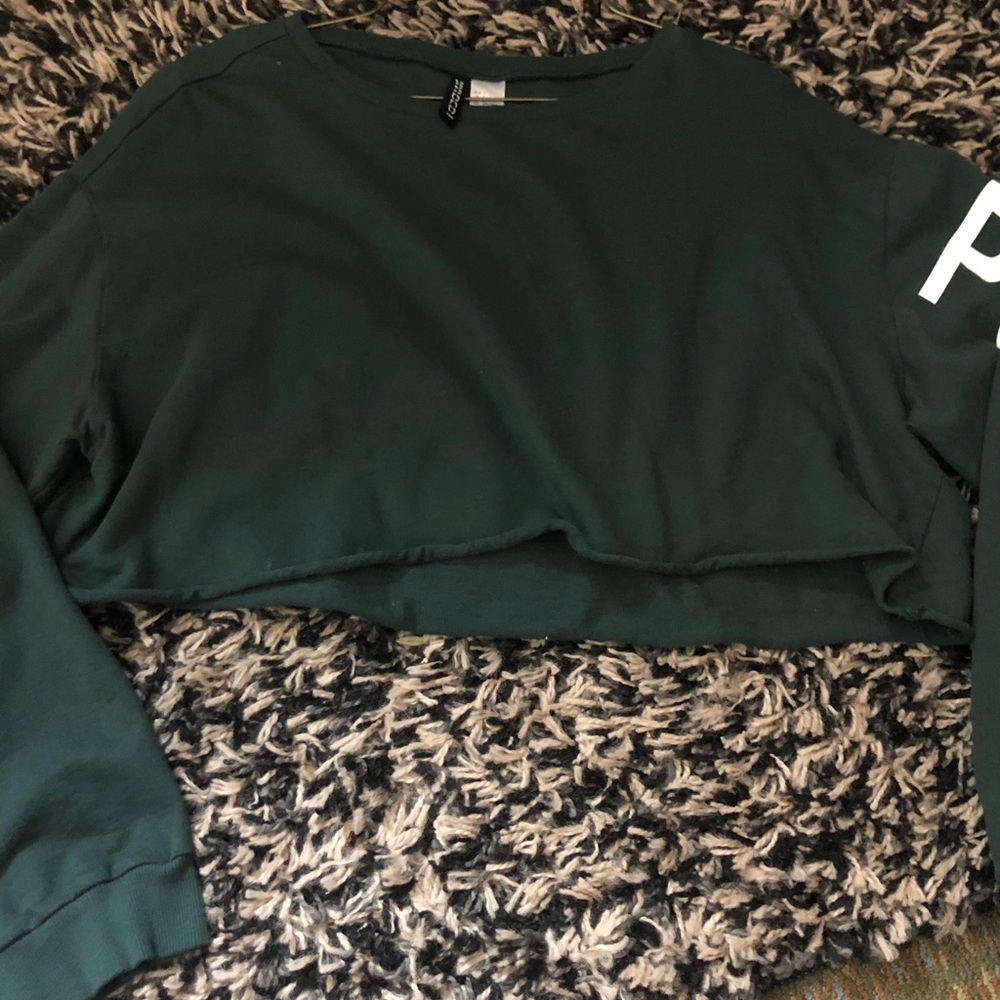 Cropped sweatshirt